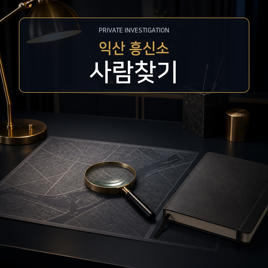 익산 사람찾기·소재파악 전문 흥신소