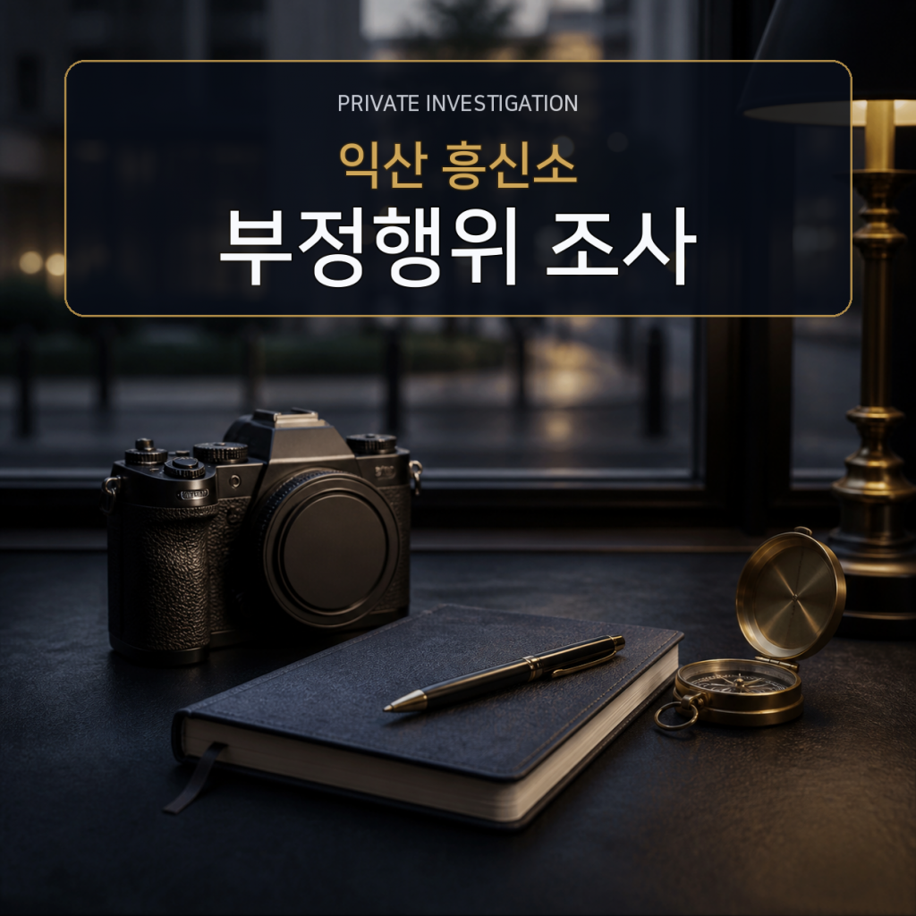 익산 부정행위 사실조사 전문 흥신소